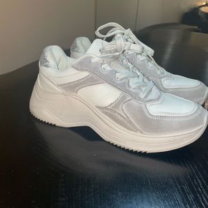Zara white sneakers